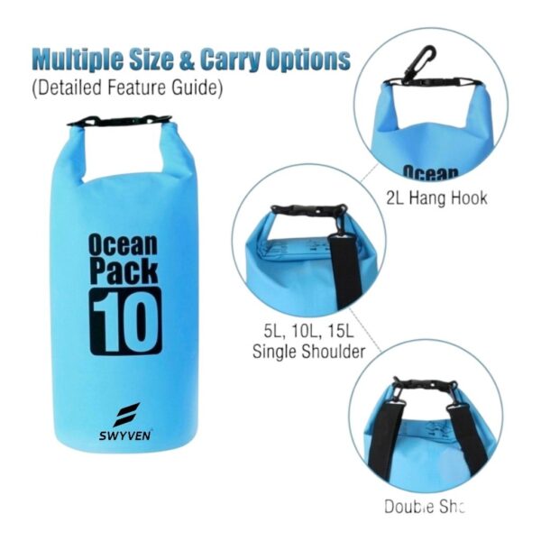 SW-ACC-BAG055-09 SWYVEN Ocean Pack Waterproof Dry Bag