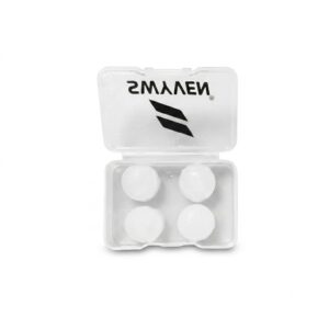 SW-ACC-EAR058-01 SWYVEN Moldable Silicone Swimming Earplugs - Mint-FOUR