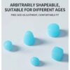 SW-ACC-EAR058-04 SWYVEN Moldable Silicone Swimming Earplugs - Mint-FOUR