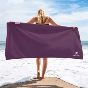 SW-ACC-TOW045-01 SWYVEN Microfiber Towel Lenix Wine - XL (110x175cm)