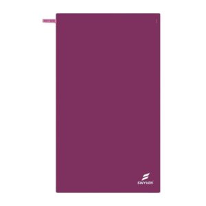 SW-ACC-TOW046-01 SWYVEN Microfiber Towel Mag Deep Plum - L (80x130cm)