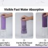 SW-ACC-TOW046-03 SWYVEN Microfiber Towel Mag Deep Plum - L (80x130cm)