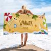 SW-ACC-TOW049-01 SWYVEN Microfiber Towel Summer Time - XL (110x175cm)