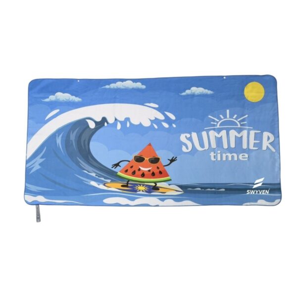 SW-ACC-TOW052-02 SWYVEN Microfiber Towel Surfing Watermelon - XL (110x175cm)