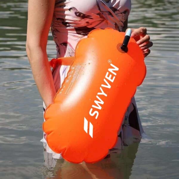 SW-OPE-SWI072-03 SWYVEN Swim Buoy & Dry Bag with Lifesaving Belt