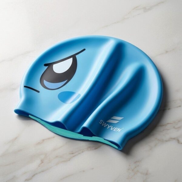 SWYVEN Reversible Prism Swim Cap - Dual Expression