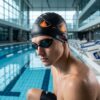SWYVEN Reversible Blaze Swim Cap - Dual Expression