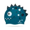 SW-SWI-SIL025-08 SWYVEN Dino-Spike Swim Cap - 3D Crest (55g - Vibrant Green)