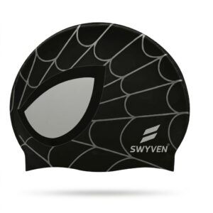 SWYVEN Arachnid Pro Swim Cap (60g - Stealth Edition)