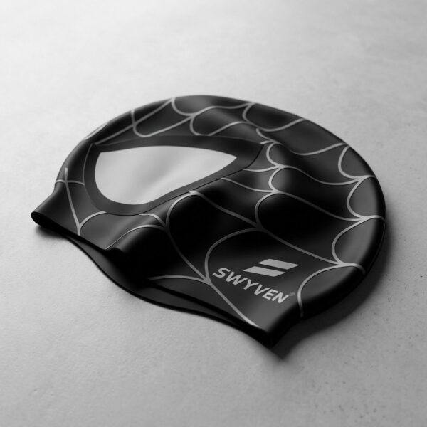 SWYVEN Arachnid Pro Swim Cap (60g - Stealth Edition)