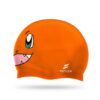SW-SWI-SIL031-01 SWYVEN Flame Character Swim Cap (60g)