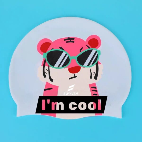 SWYVEN Cool Tiger Swim Cap (60g)