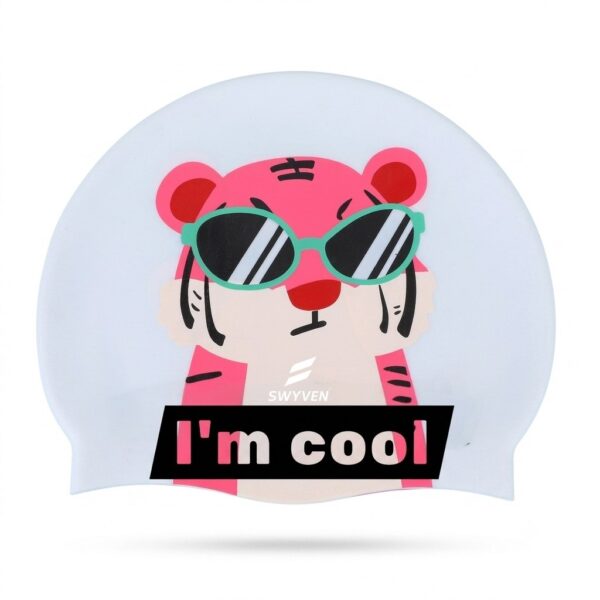 SWYVEN Cool Tiger Swim Cap (60g)