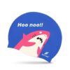 SW-SWI-SIL039-02 SWYVEN Panic Shark Swim Cap (60g)