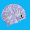 SW-SWI-SIL041-01 SWYVEN Lilac Flora Pro Swim Cap (60g)