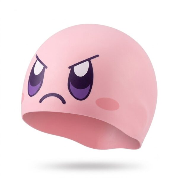 SW-SWI-SIL042-04 SWYVEN Pink Hero Pro Swim Cap (60g)