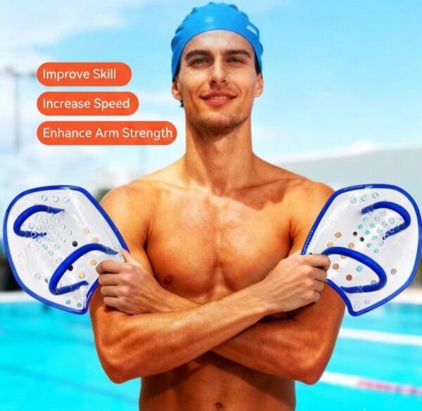 SW-TRA-PAD064-07 SWYVEN Ergonomic Swim Hand Paddles