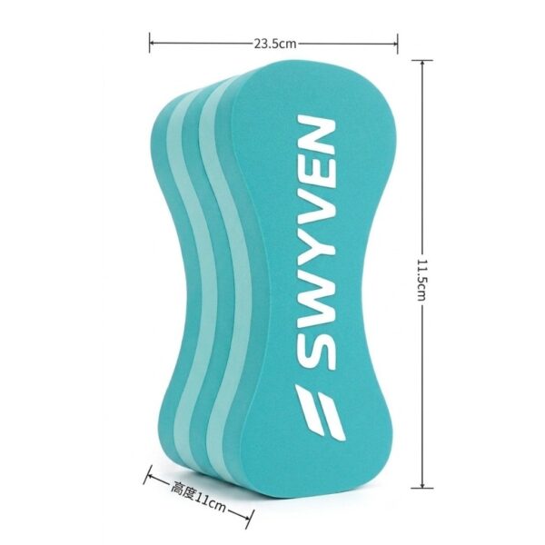 SW-TRA-PUL065-01 SWYVEN Professional Pull Buoy MARBLE