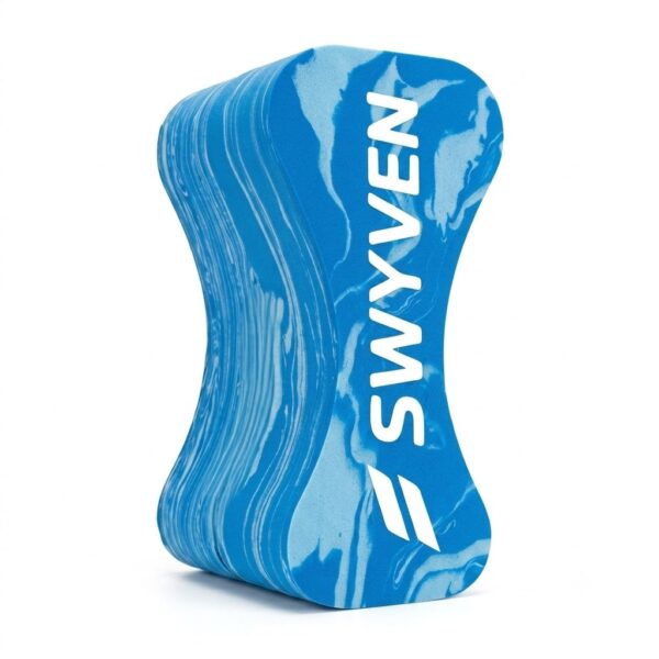 SW-TRA-PUL065-BLU SWYVEN Professional Pull Buoy MARBLE