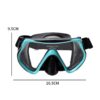 SW-TRA-SNO069-03 SWYVEN Tempered Glass Diving Mask